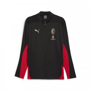 Męska kurtka treningowa AC Milan PUMA Black For All Time Red