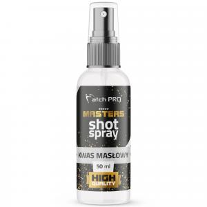 Spray Dodatek Do Przynęt Kulek Matchpro Masters Shot Kwas Masłowy 50Ml
