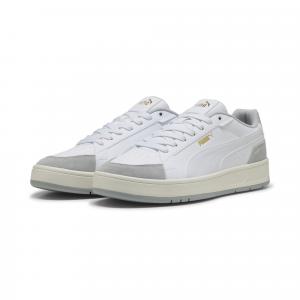 Sneakersy unisex Court Classico Sport PUMA White Cool Light Gray