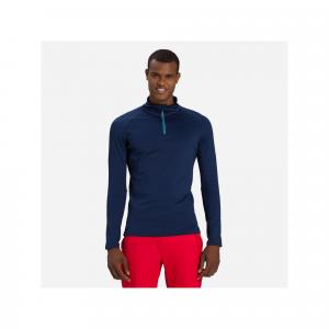 Bluza narciarska męska Rossignol CLASSIQUE 1/2 Zip termo granatowa