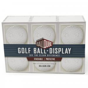 Uchwyt na piłeczki golfowe - 6 opakowań piłeczek golfowych - wyświetlacz