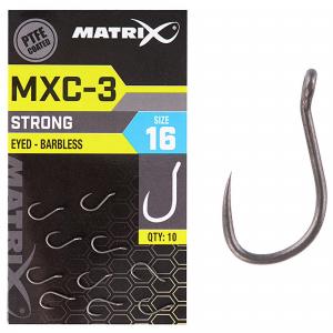 Haczyki Bezzadziorowe Matrix Eyed Mxc-3 Barbless R. 18