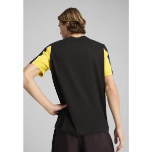 Męska koszulka Borussia Dortmund ftblARCHIVE PUMA Black Faster Yellow