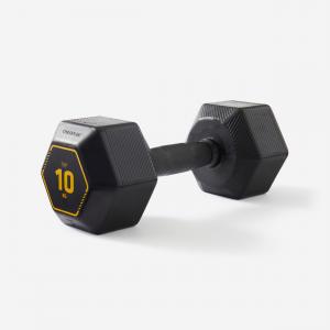 Hantla do cross treningu i treningu siłowego Corength Hex Dumbbell 10 kg