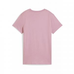 Damska koszulka z logo ESS No. 1 PUMA Poised Pink