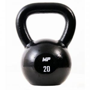 Żelazny kettlebell - czarny - 20 kg