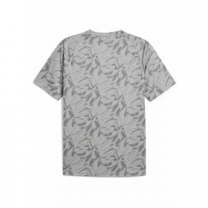 Męska koszulka przedmeczowa AC Milan PUMA Smokey Gray White