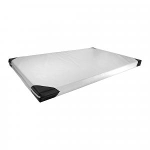 Materac gimnastyczny UNDERFIT 200 x 120 x 10 cm miękki biały