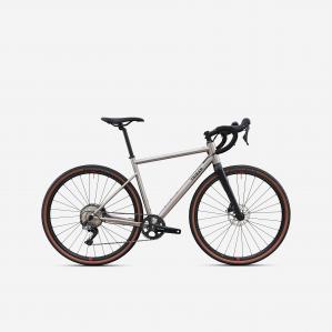 Rower gravelowy męski Triban GRVL 900 Titane