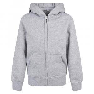 Bluza Dziecięca Basic Organic Z Pełnym Zamkiem Błyskawicznym