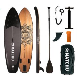 Stand up paddle Wood Mandala - nadmuchiwana deska sup 320x81x15 cm