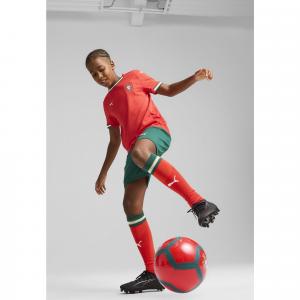 Młodzieżowe szorty Portugalia 2025 PUMA Blessing Green Sugared Almond Beige