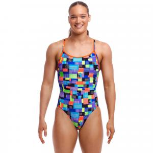 Strój kąpielowy jednoczęściowy FUNKITA Chip Set - Diamond Back