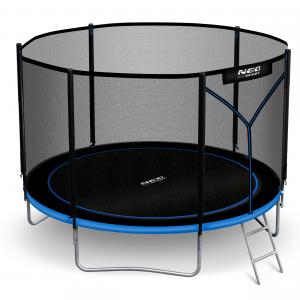 Trampolina ogrodowa z siatką zewnętrzną Neo-Sport 312cm 10ft