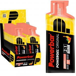 Powerbar PowerGel (24x41g) Strawberry Banana - Energia i wytrzymałość