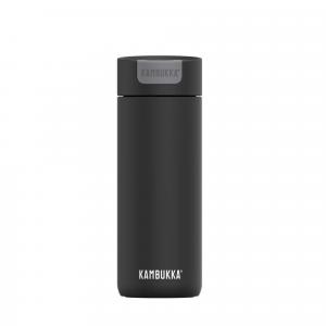 Kambukka kubek termiczny Olympus 500ml Matte Black termos z przykrywką