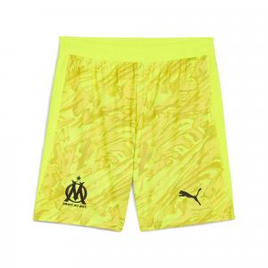 Męskie szorty bramkarskie Olympique Marsylia 25/26 PUMA Yellow Alert Black