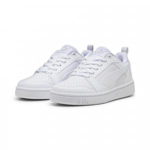 Młodzieżowe sneakersy Rebound V6 Lo PUMA White Cool Light Gray