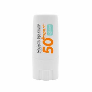 Sztyft przeciwsłoneczny 2 w 1 Decathlon do twarzy i ust SPF 50+ 9 g