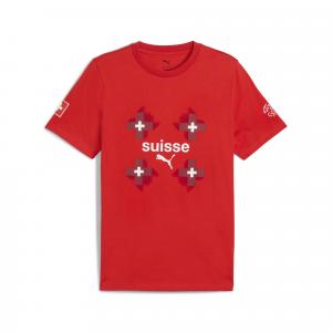 Męska koszulka ftblCulture Szwajcaria PUMA Red White