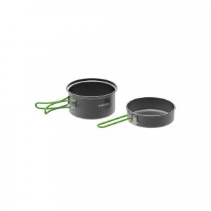 Zestaw naczyń turystycznych Rockland Travel Duo Anodized