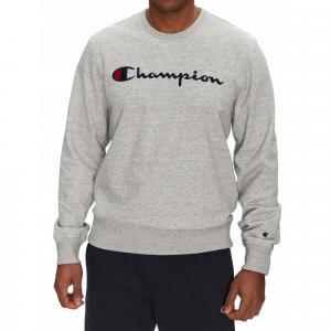 BLUZA męska CHAMPION 220727-EM021 bez kaptura szara sportowa bawełniana XXL