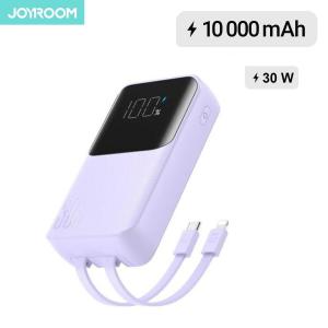 Powerbank Joyroom z wbudowanymi kablami USB-C / Lightning 30W 10000mAh