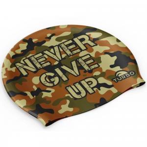 Czepek silikonowy Turbo Never Give Up
