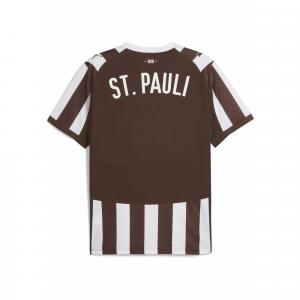 Męska koszulka domowa FC St. Pauli 25/26 PUMA Espresso Brown White