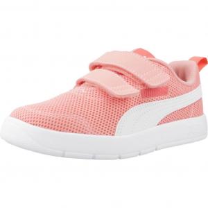 Tenisówki Puma Model Courtflex V3 Mesh Ps Kolor Pomarańczowy