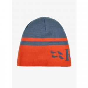 Czapka Rab Logo Band Beanie - orion blue/red grapefruit
