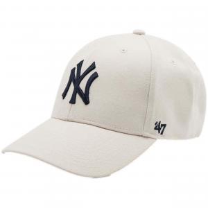 Czapka z daszkiem 47 Brand MLB New York Yankees Beżowa B-MVP17WBV-BN BONE
