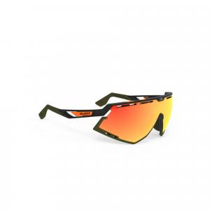 Okulary rowerowe Rudy Project Defender - black matte - multilaser orng