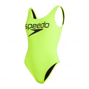 Damski 1-częściowy kostium kąpielowy z logo Speedo End Deep UB