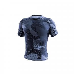 Rashguard do MMA męski Manto Livings szary