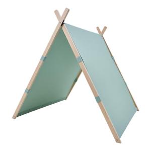 SUNNY Como, namiot tipi, 107 cm x 123 cm, zielony, 100% naturalnej bawelny