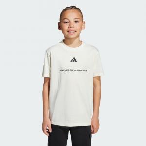 Koszulka adidas Boys Slogan Single Jersey Kids