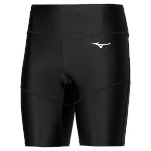 Legginsy do biegania damskie Mizuno Core Mid Tights krótkie