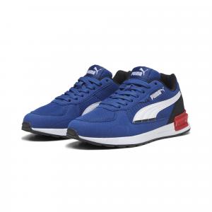 Młodzieżowe buty sportowe Graviton PUMA Clyde Royal White Black Blue