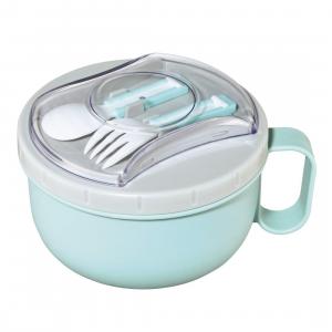 Pojemnik turystyczny na żywność lunchbox z widelcem i łyżką 1100 ml