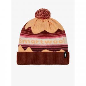 Czapka zimowa Smartwool Knit Winter Pattern POM Beanie - apricot