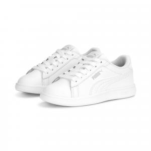 Dziecięce buty Smash 3.0 L PUMA White Cool Light Gray