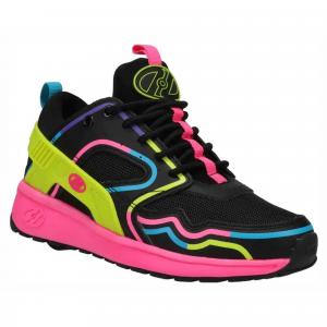 Heelys Force Smooth butorolki | Black Pink Yellow - EU 35 / 22cm