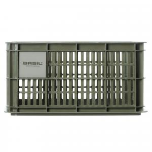 Skrzynia Rowerowa Z Recyklingu Crate S 17,5 Litra 29 X 39 X 20 Cm - Zieleń Mchu