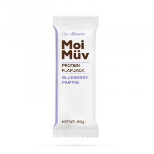 Baton białkowy MoiMüv Flapjack GymBeam 90g muffin jagodowy