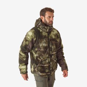 Kurtka Solognac Warm 900 camo wodoodporna