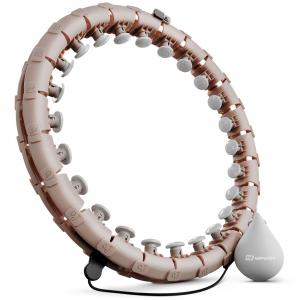 Hula hop do ćwiczeń Hop-Sport HS-106HH z obciążeniem- obręcz do ćwiczeń fitness