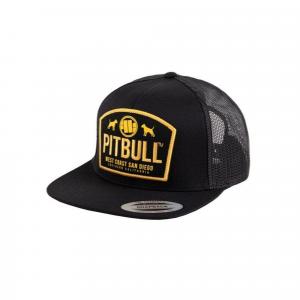 Czapka męska Pitbull Snapback Flat Mesh DOGS