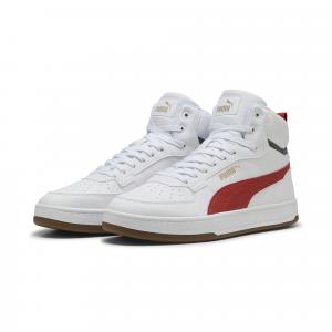 Sneakersy Caven 2.0 Mid PUMA White Red Fire Gum Beige