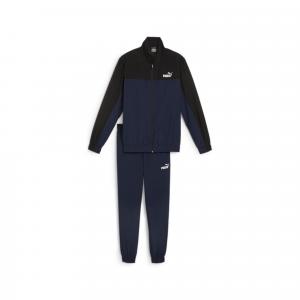 Męski dres z tkaniny PUMA Club Navy Blue